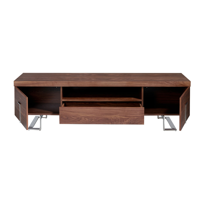Mueble TV Angel Cerda de nogal 200x51x56cm