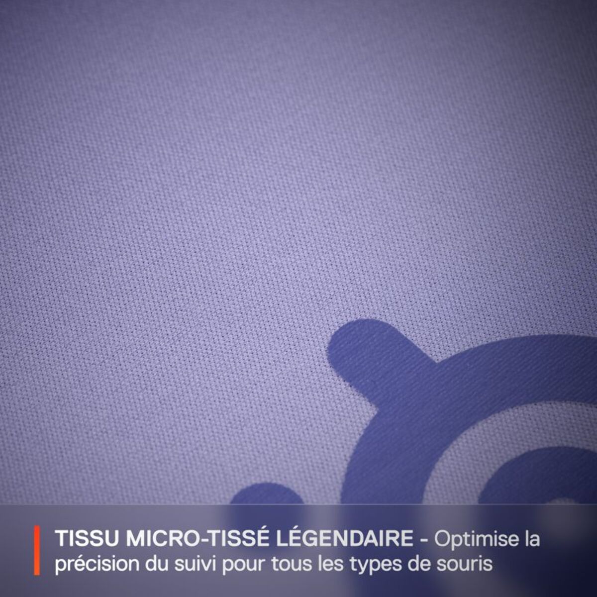 Tapis de souris STEELSERIES QcK L Lavande