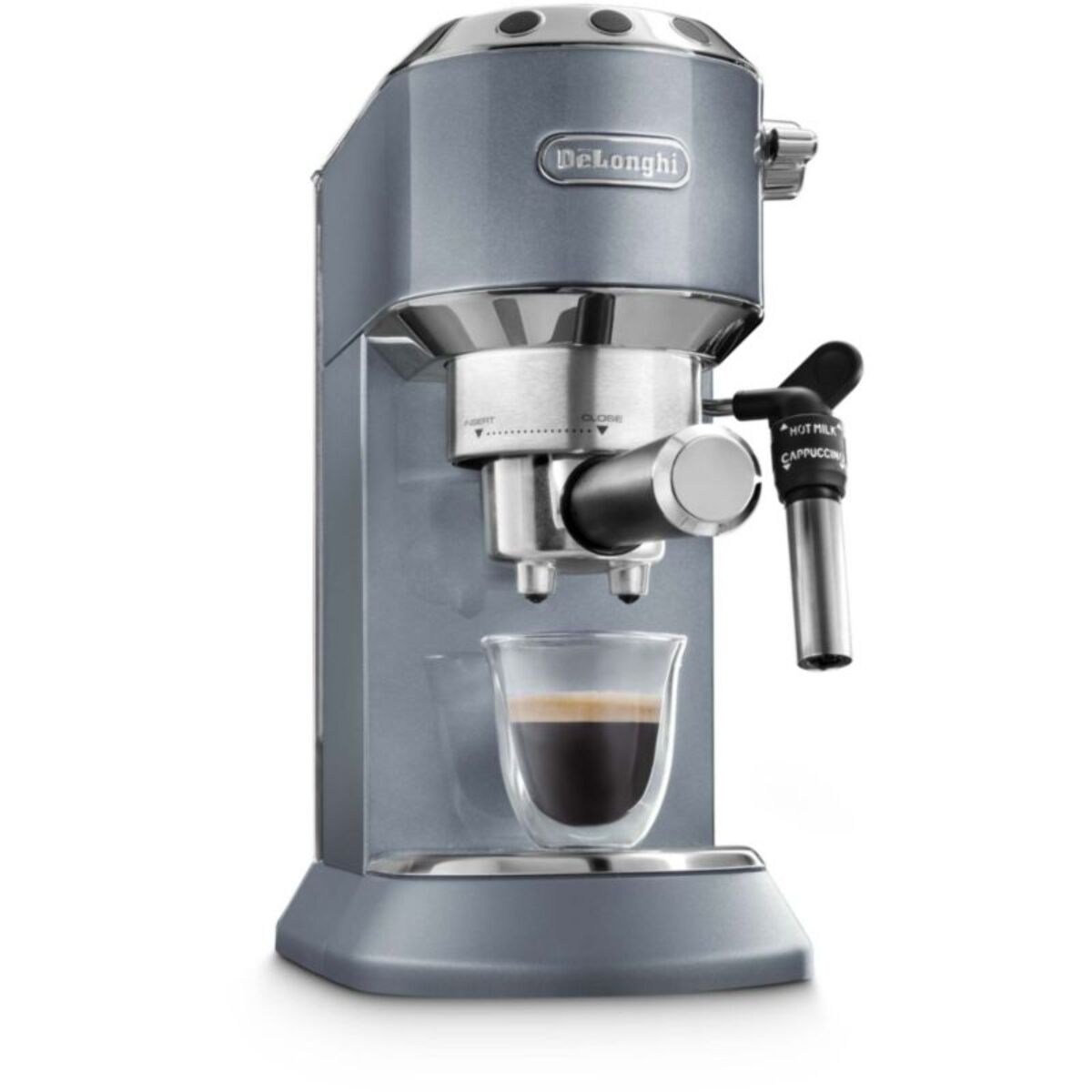 Machine à expresso DELONGHI Dedica Arte EC785.AE bleu + kit barista