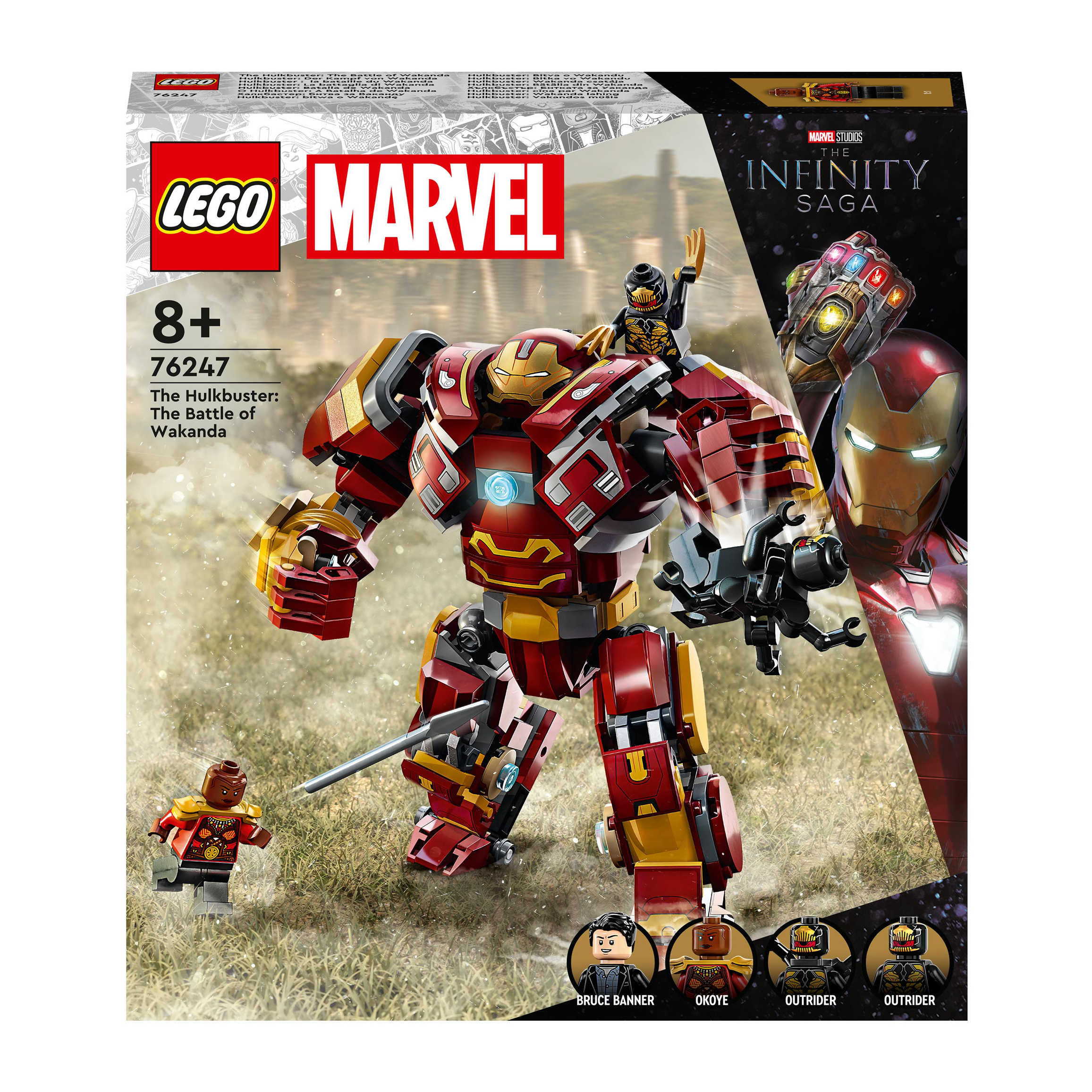 LEGO MARVEL SUPER HEROES 76247 - HULKBUSTER: LA BATTAGLIA DI WAKANDA