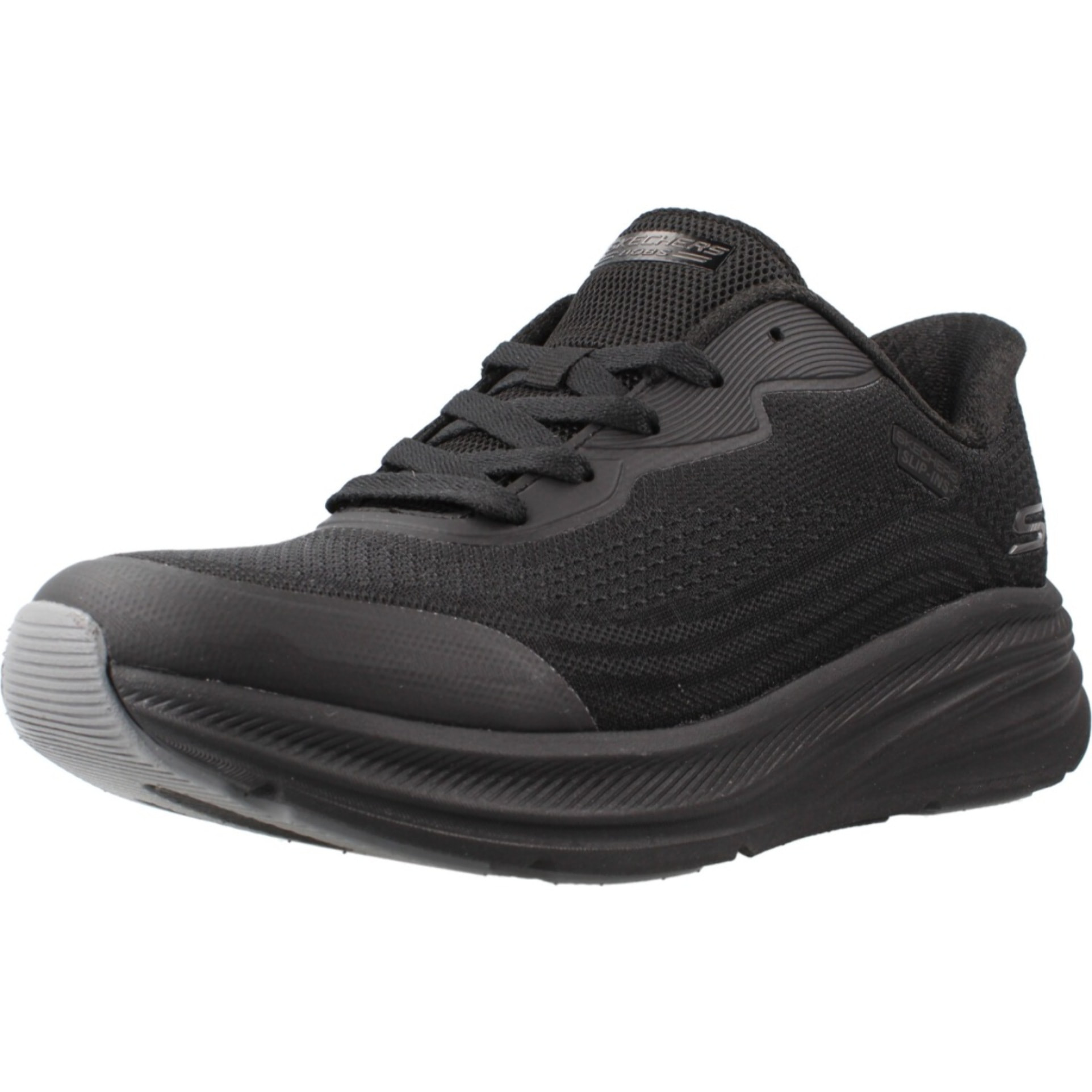 Sneakers De  Mujer 117760s Bobs Skillz Airy Negro