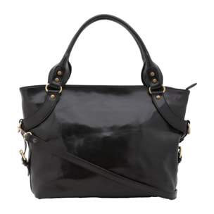 Borsa a mano da donna - Modello False - 100% pelle - 43.0 x 28.0 x 12.0 cm