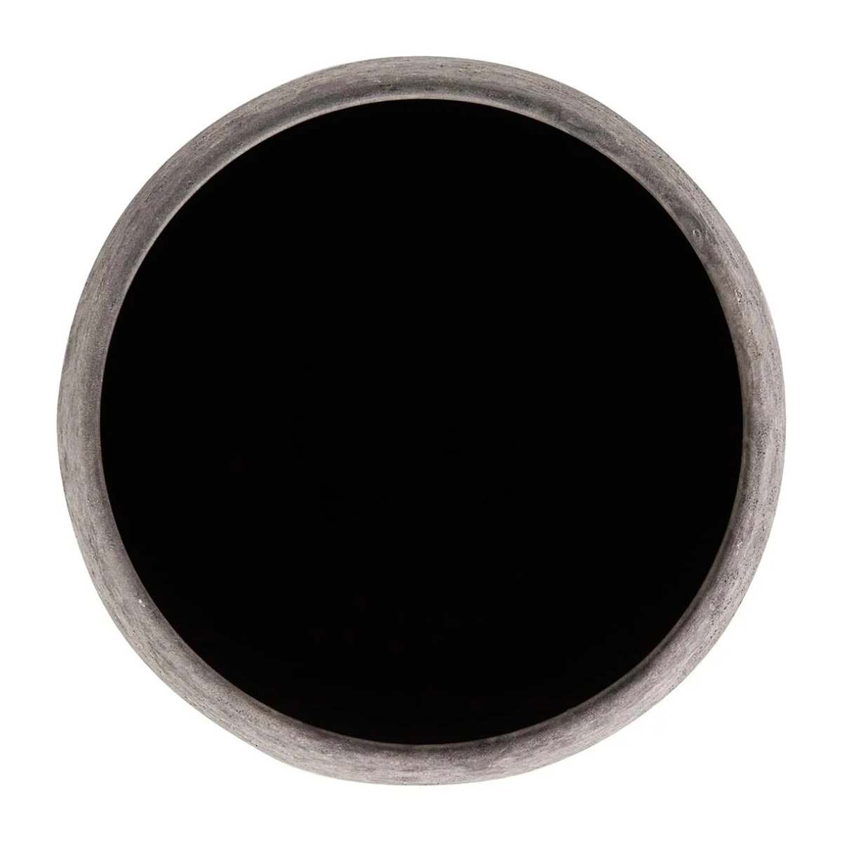 Florero Ceramica Negro Gris 20x20x31 Cm