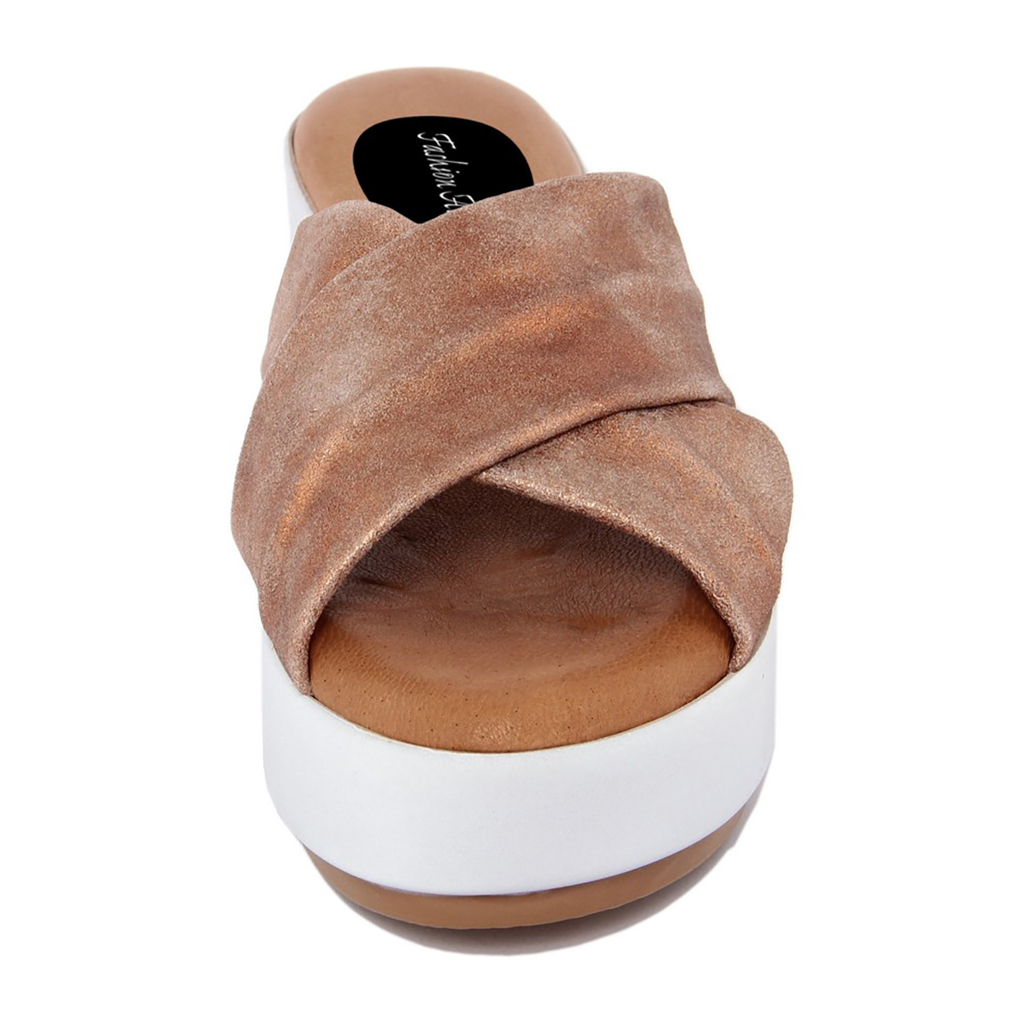 SANDALO IN PELLE MADE IN ITALY FASHION ATTITUDE COLORE COLORE Dorato