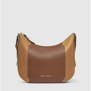 Piquadro Borsa tracolla porta iPad®mini con protezione RFID e tasca per Piquadro Smart Tracker