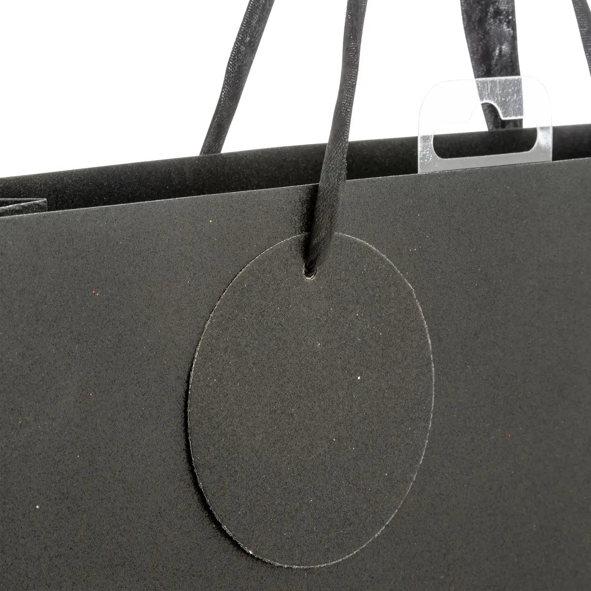 Sac cadeau paillettes petite taille noir