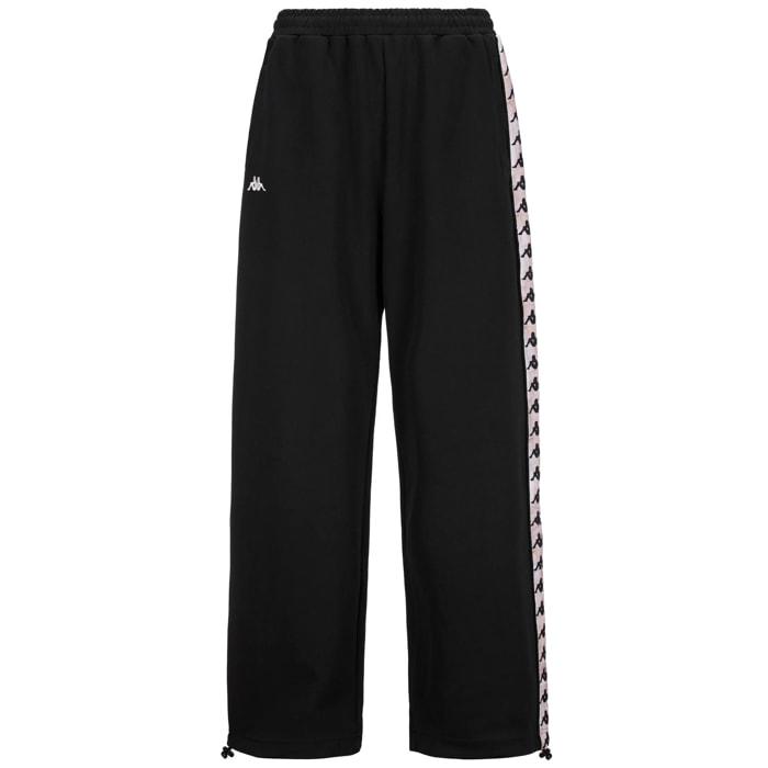 Pantaloni Kappa Uomo 222 Banda Papilogt Nero