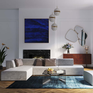 Canapé d'angle Infinity XL gris Kare Design