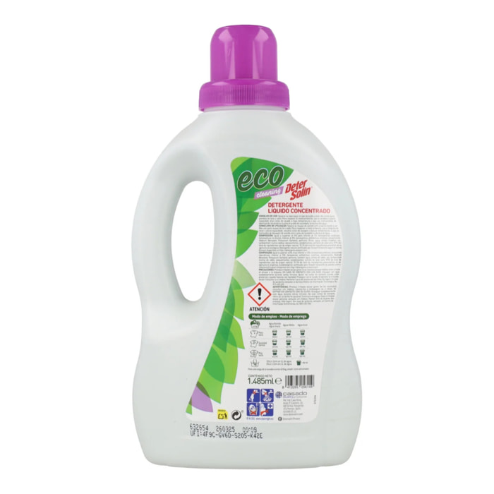 Detergente Líquido Concentrado Detersolin Mimidu ECO 33D