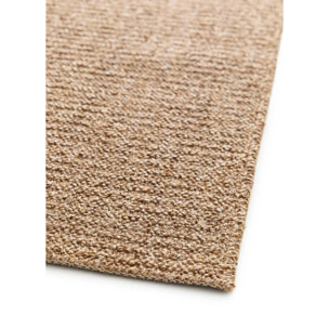 LUMEN Alfombra lavable lisa con bucles Natural, varias medidas disponibles.