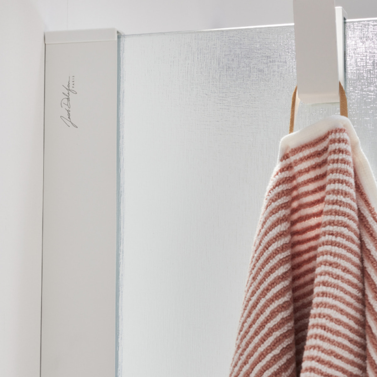 Paroi de douche Contra textile 140cm + kit profilé Chromé