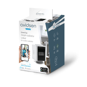 Vanne thermostatique connectée seule HomeTap - Avidsen - 127061