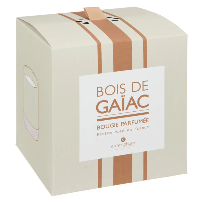 Bougie parfumée "Marty" - bois de gaïac - 600g