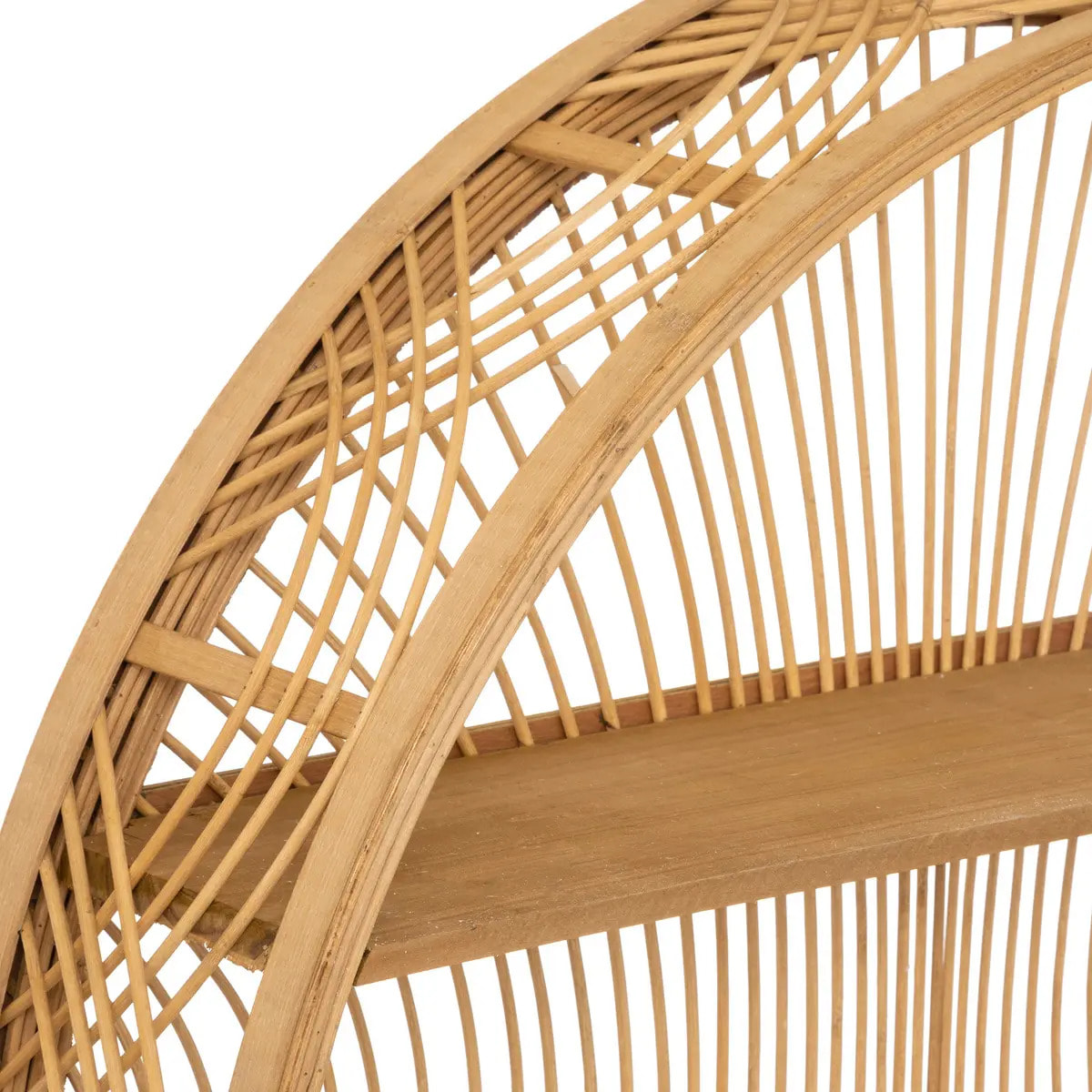 Étagère murale "Inacio" bambou D70cm