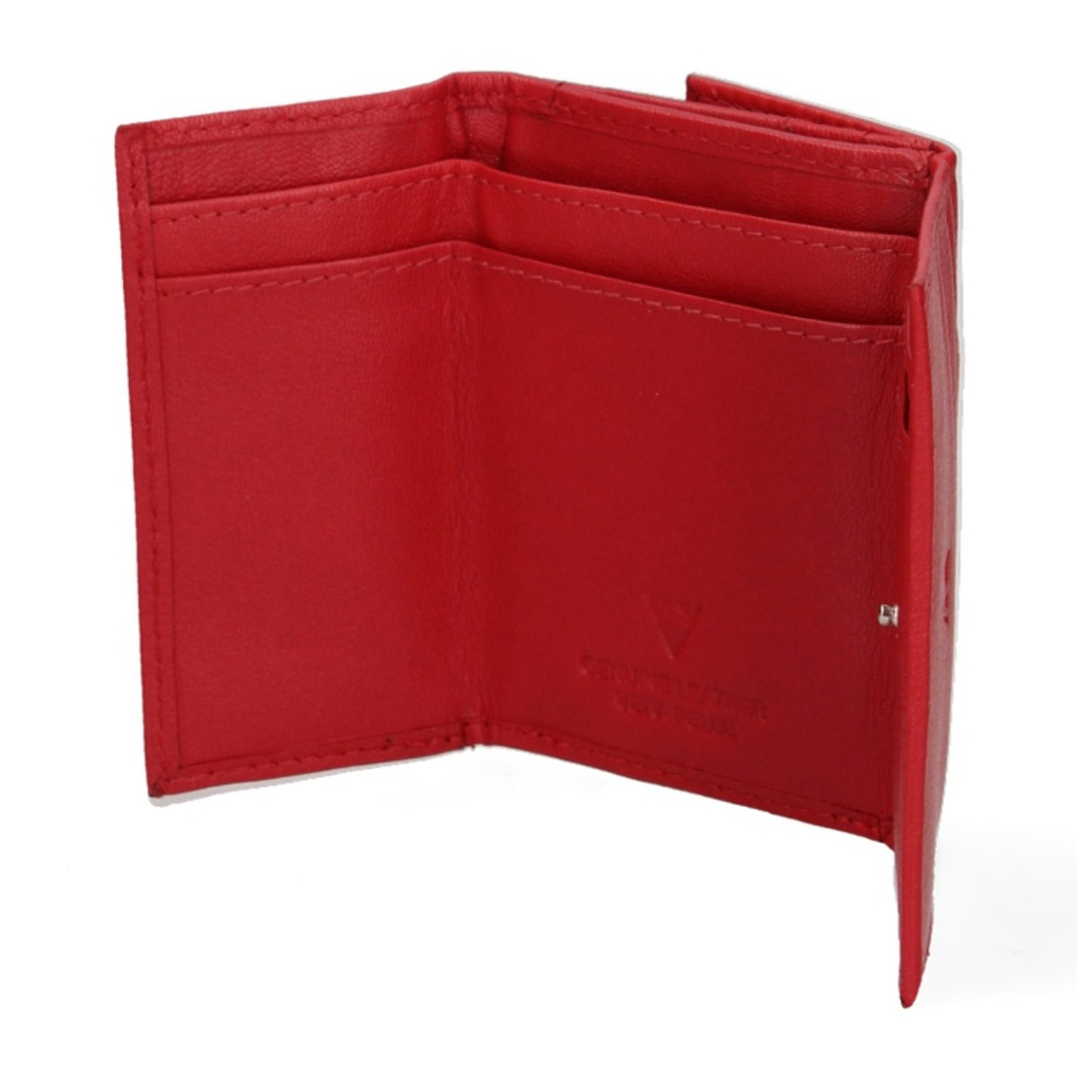 Portafoglio donna - Modello False - Ecopelle e poliestere - 10.0 x 7.5 x 2.0 cm