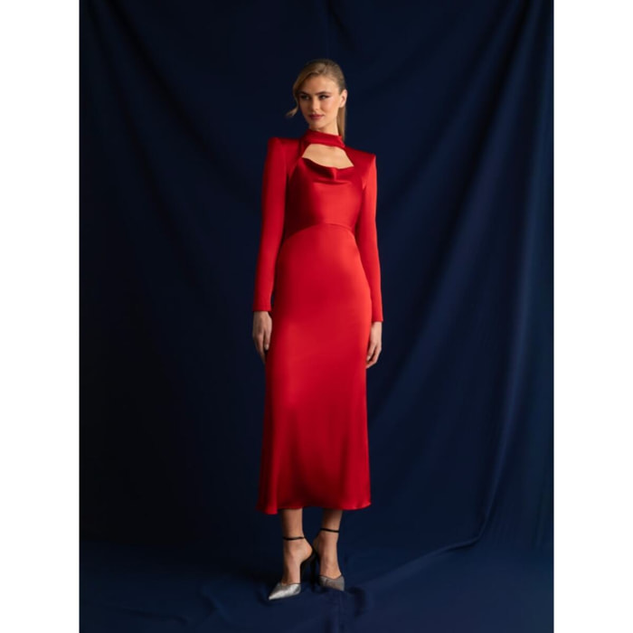 VESTIDO VICTORIA BERLIN ROJO
