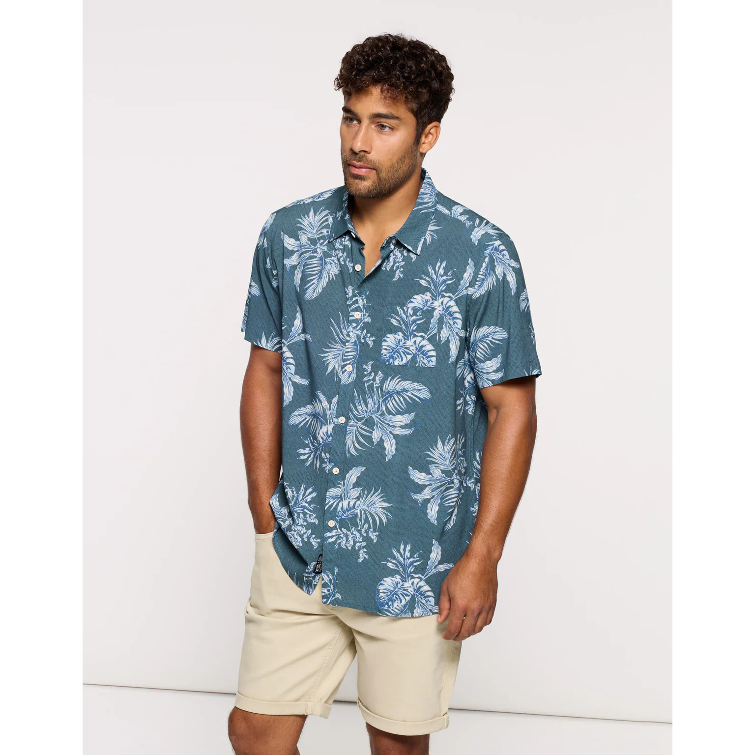 Camisa Manga Corta Verde - Jungleblue