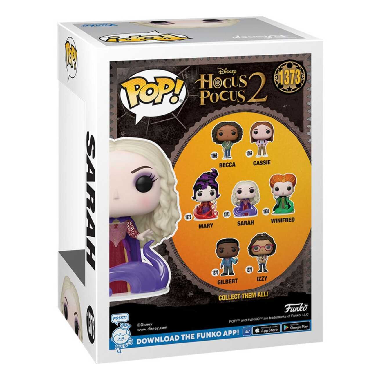 Hocus Pocus 2 Pop! Disney Vinile Figura Sarah (smoke) 9 Cm Funko