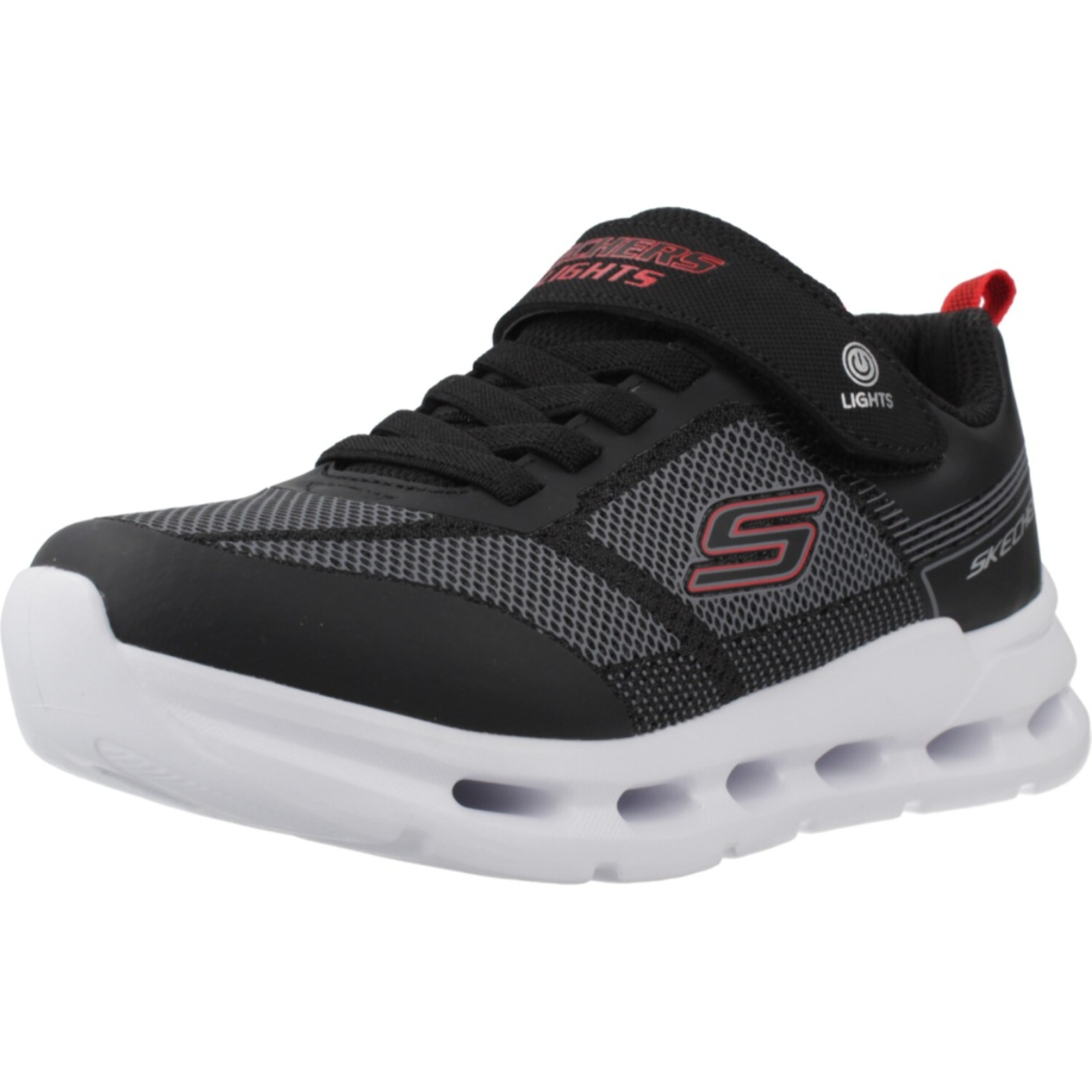 Zapatillas Niño Glide Step Light Negro