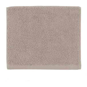 Drap de bain uni en coton, AQUA, Seigle