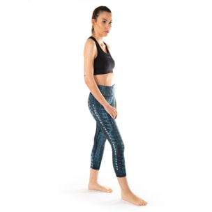 Mallas de cintura alta con acabado brillante para mujer BLUEBALL Onyx - Negro brillante
