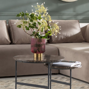 Vase Barfly rose 20cm Kare Design
