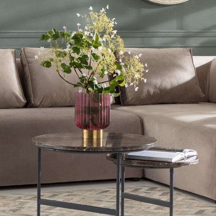 Vase Barfly rose 20cm Kare Design