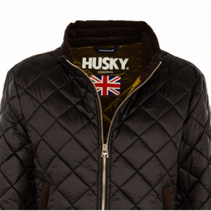 HUSKY piumino donna black,dried tabacco