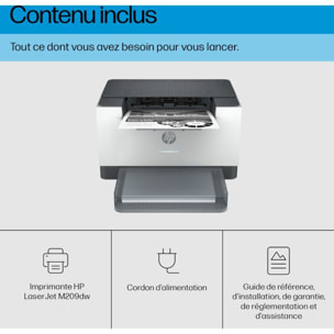 Imprimante laser HP LaserJet M209 dw