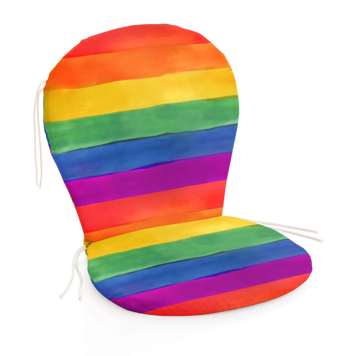 Coussin pour chaise d'extérieur Pripour 48x90 cm