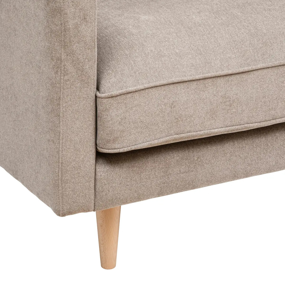 Canapé "Candice" 3 places 194x96cm beige