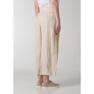 DEHA - Pantalone LINEN SLOUCHY PANTS in Lino per donna