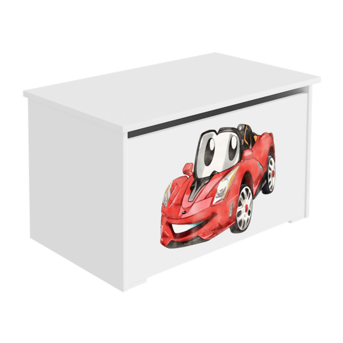 Cesta portagiochi Daria con decorazione Racing Car