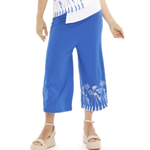 Mamatayoe Pantalón Musa Para Mujer, Azul