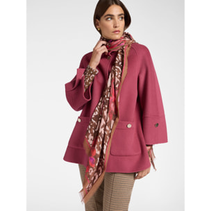 Elena Mirò - Estola estampada - Rosa