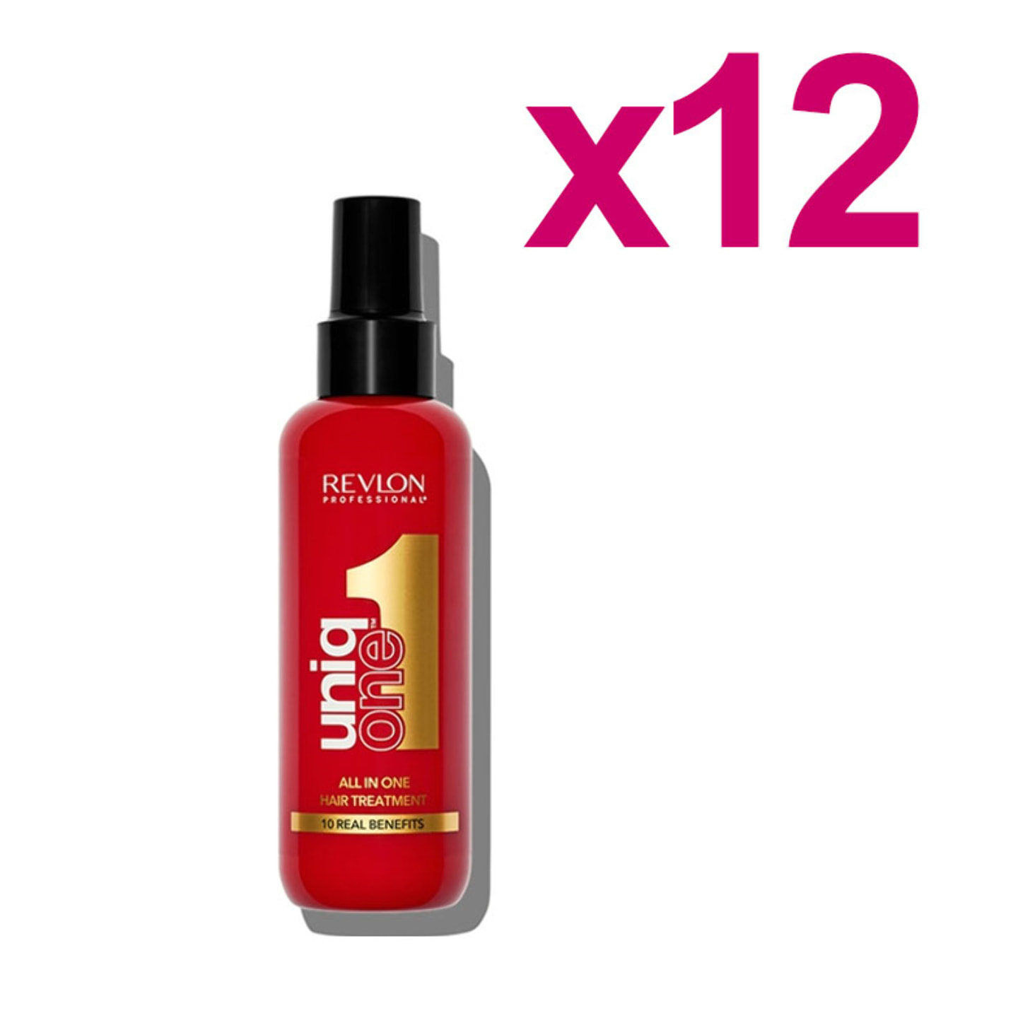 UNIQ ONE Kit Tratamiento Capilar Todo en Uno Fragancia Clásica 10 en 1 12 Piezas x 150ml