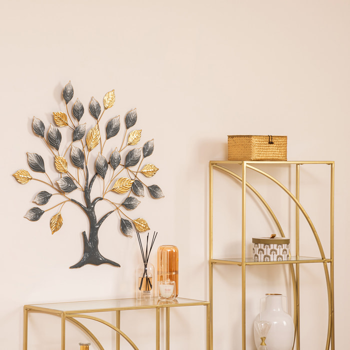 Déco arbre Tekoa métal 82x88cm