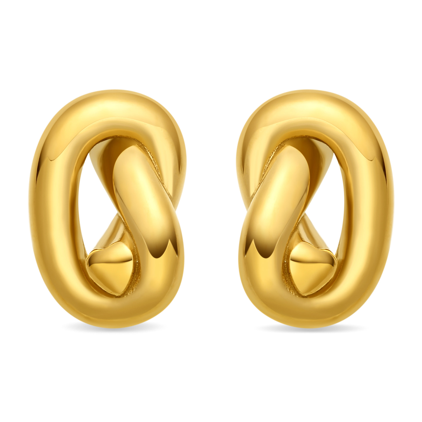 Pendientes Vasho acabado oro amarillo 18k