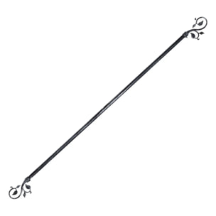 Tringle à rideaux en métal 120-210