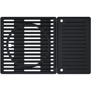 Barbecue gaz CAMPINGAZ SELECT 3 LX PLUS noir 3 brûleurs sur chariot, 62.5x40 cm