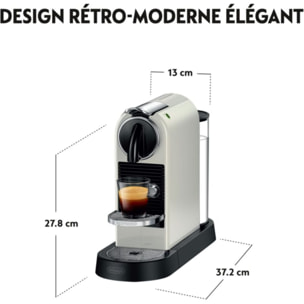 Nespresso DELONGHI NESPRESSO Citiz blanc EN167.W