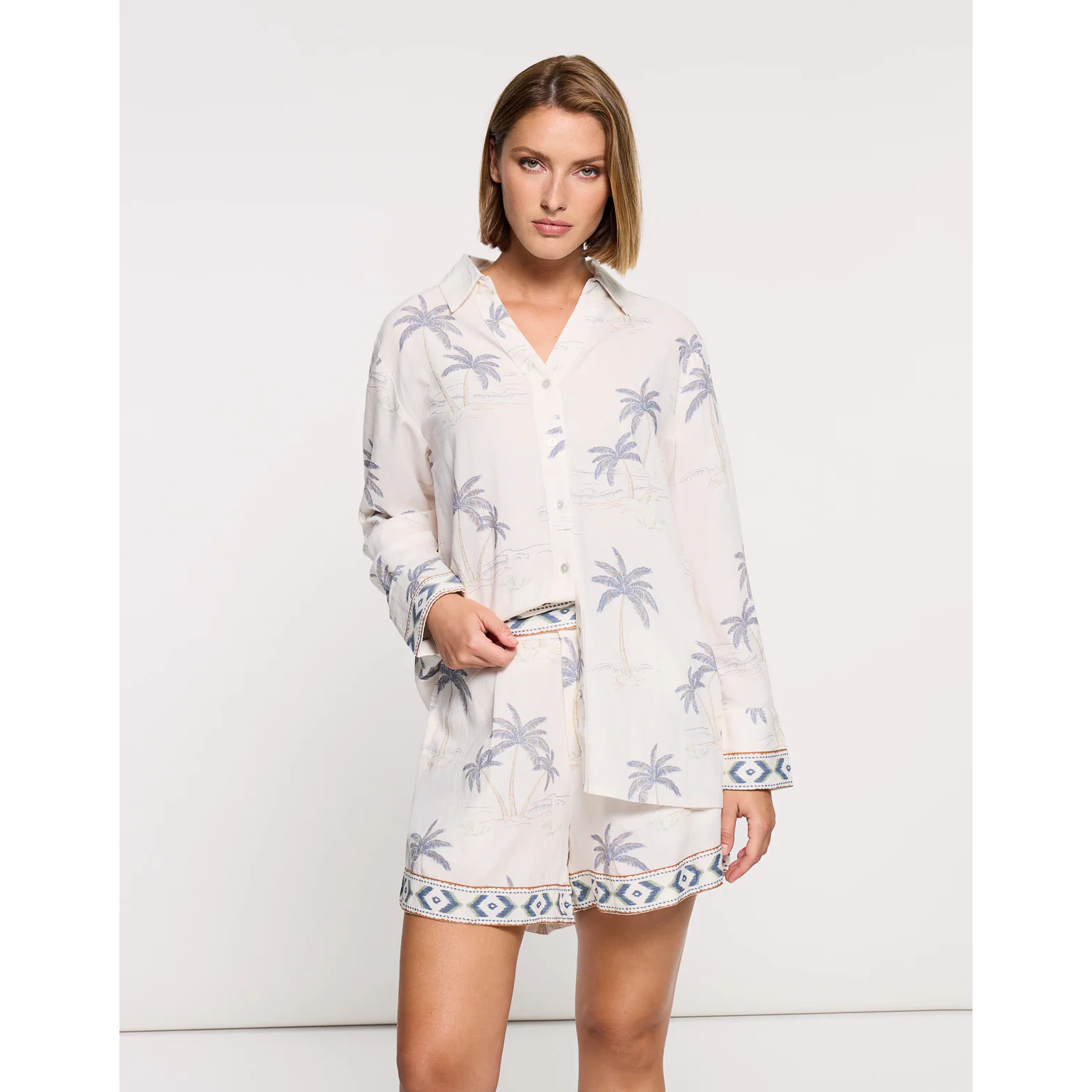 Camisa Manga Larga Blanco - Calmin