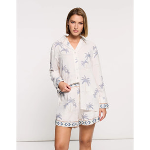 Camisa Manga Larga Blanco - Calmin