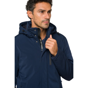 Parka NUSAKAN imbottito impermeabile blu