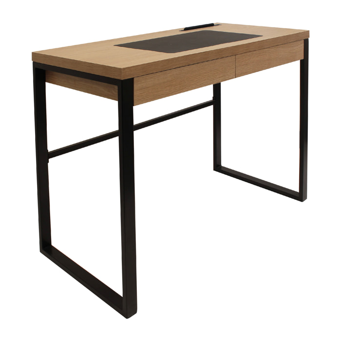 Bureau En Bois Et Metal