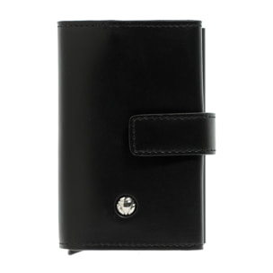 Portafoglio uomo in vera pelle - Modello Erevan Plus - Casual - 11.0 x 7.0 x 2.0 cm