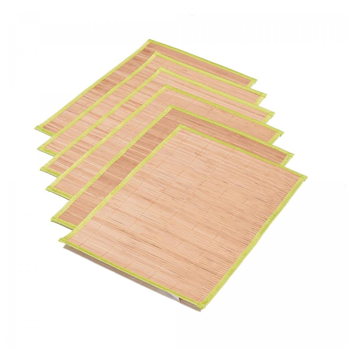 Set de table tissé en bambou LOT DE 6 JUHE
