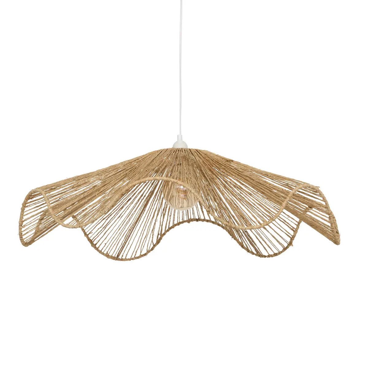 Abat-jour Gino rond D.78cm beige