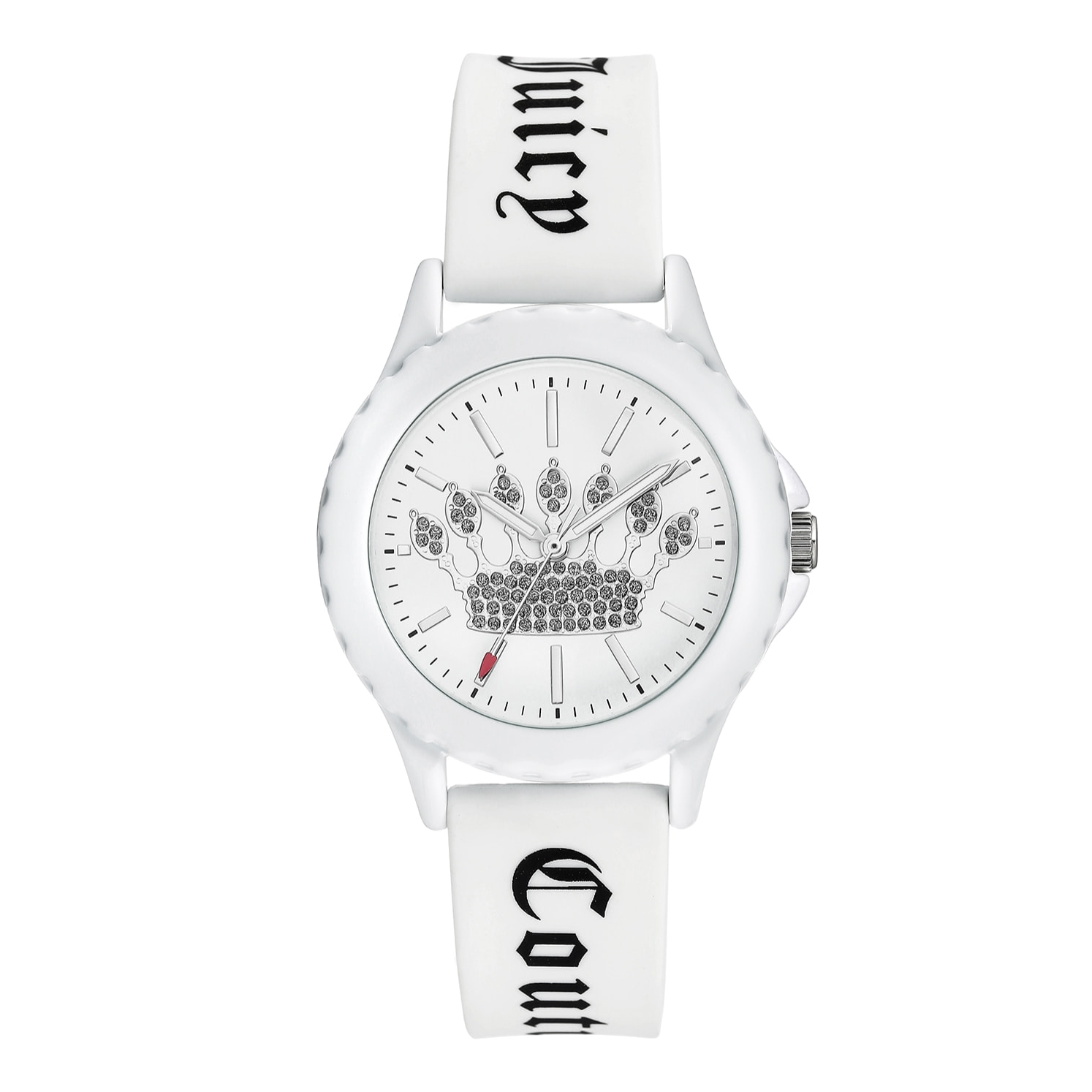 Reloj Juicy Couture JC1325WTWT Mujer Analogico Cuarzo con Correa de Silicona