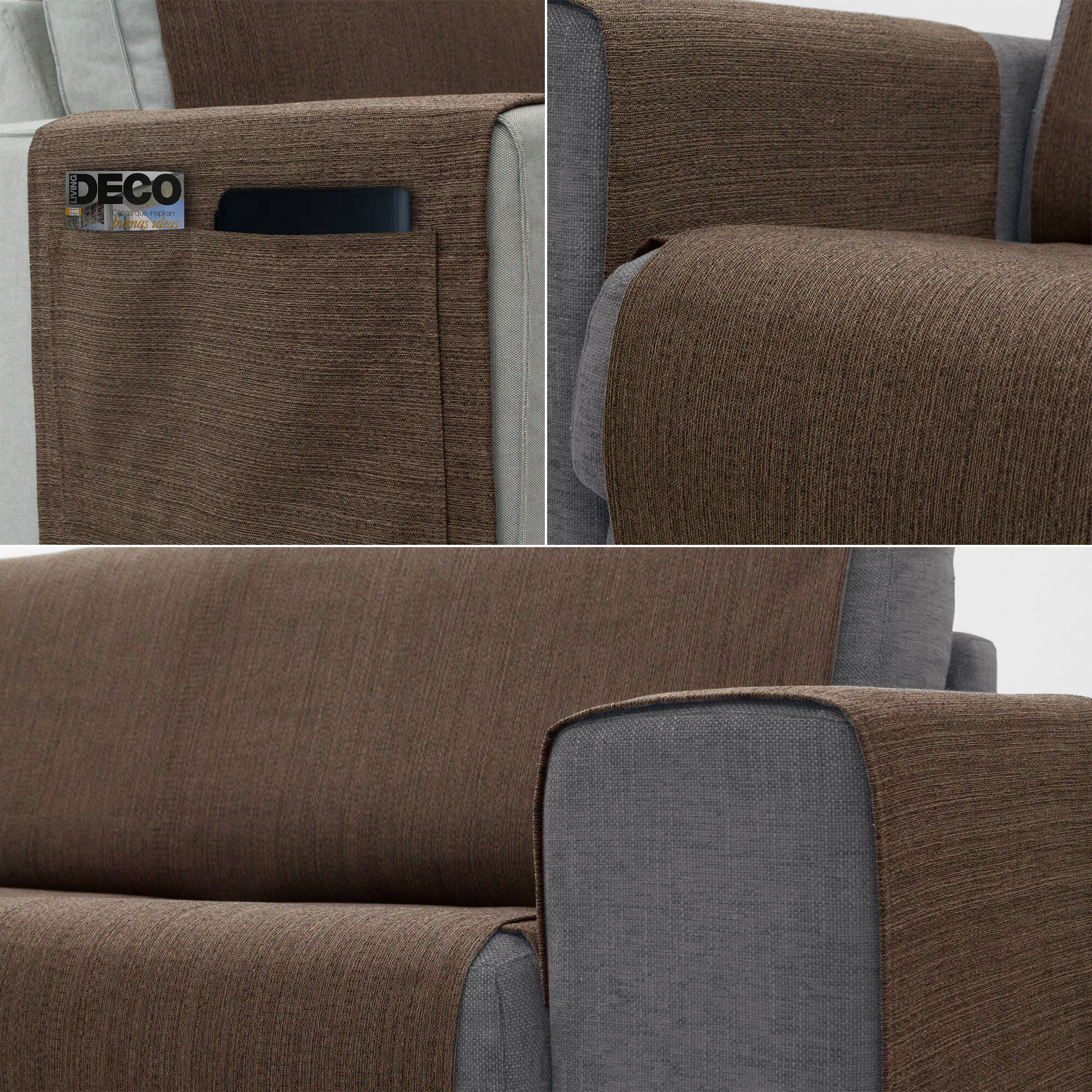 Cubre Sofá Chaise Longue Izquierda modelo DONKA